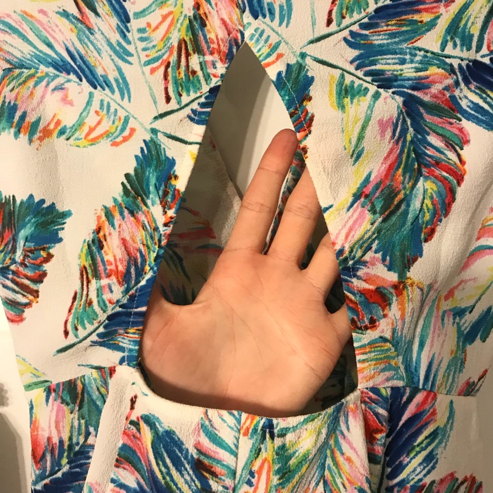 Show Me Your Mumu feather dress